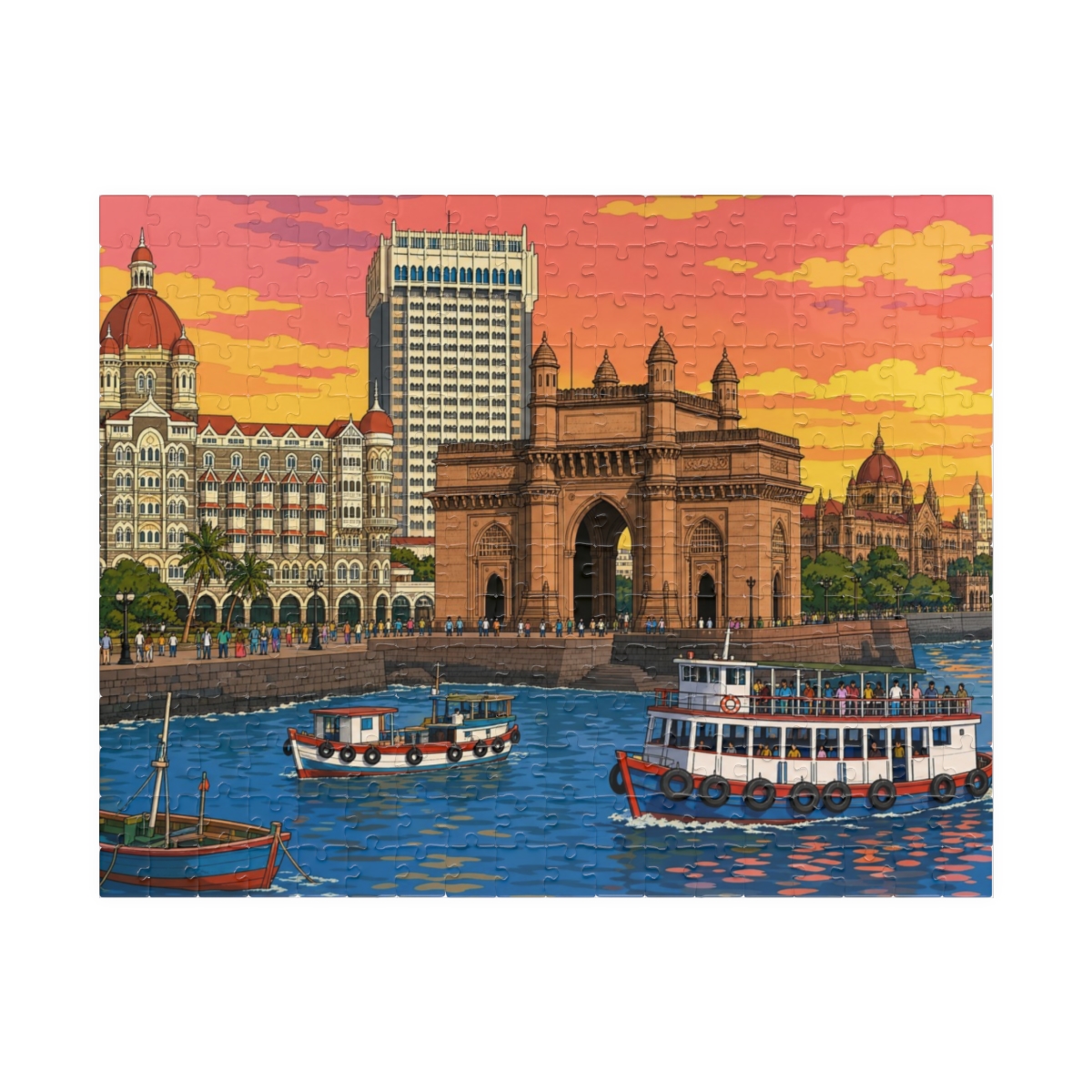 Mumbai city puzzle