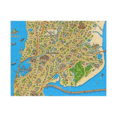 Mumbai — Map Puzzle