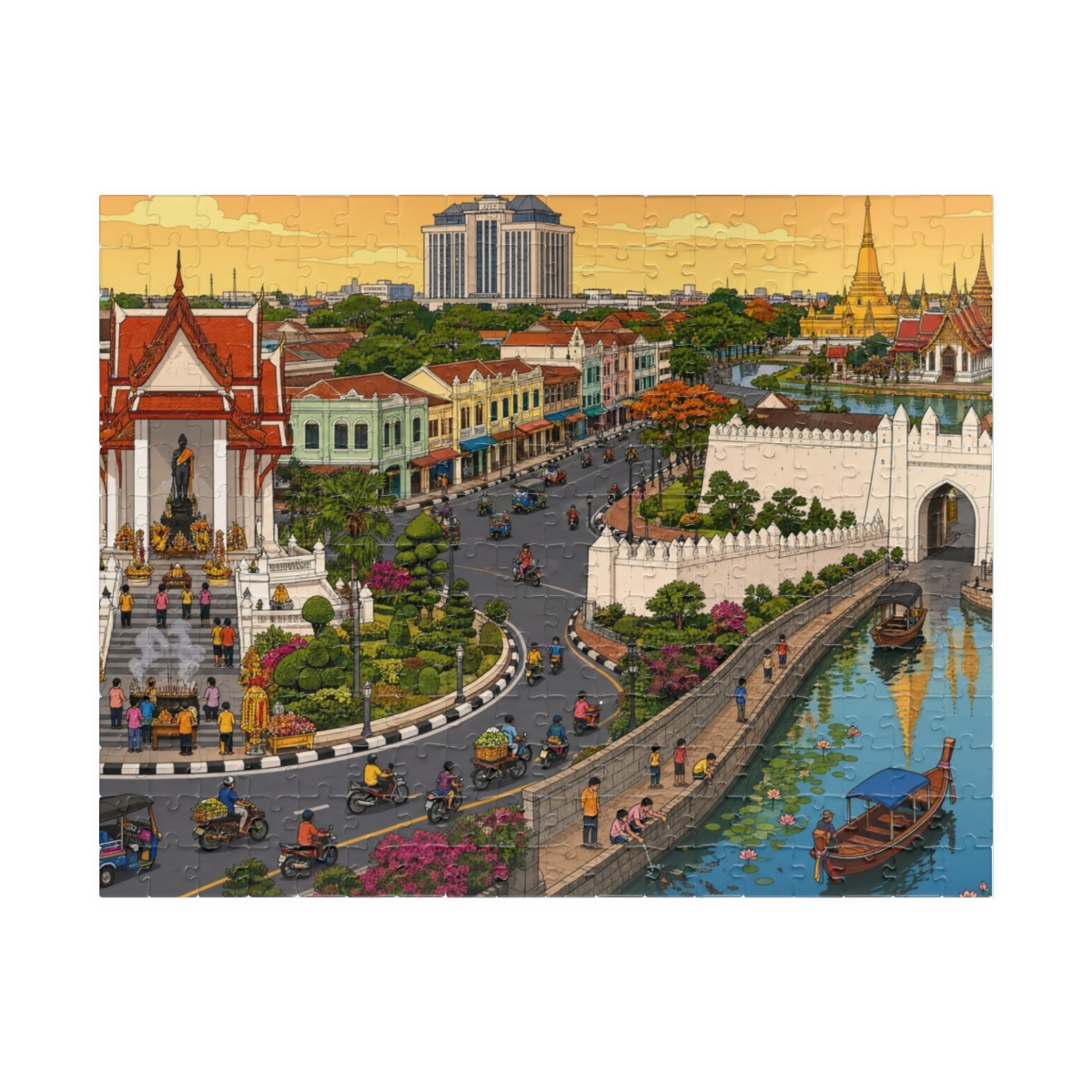 Nakhon Ratchasima city puzzle