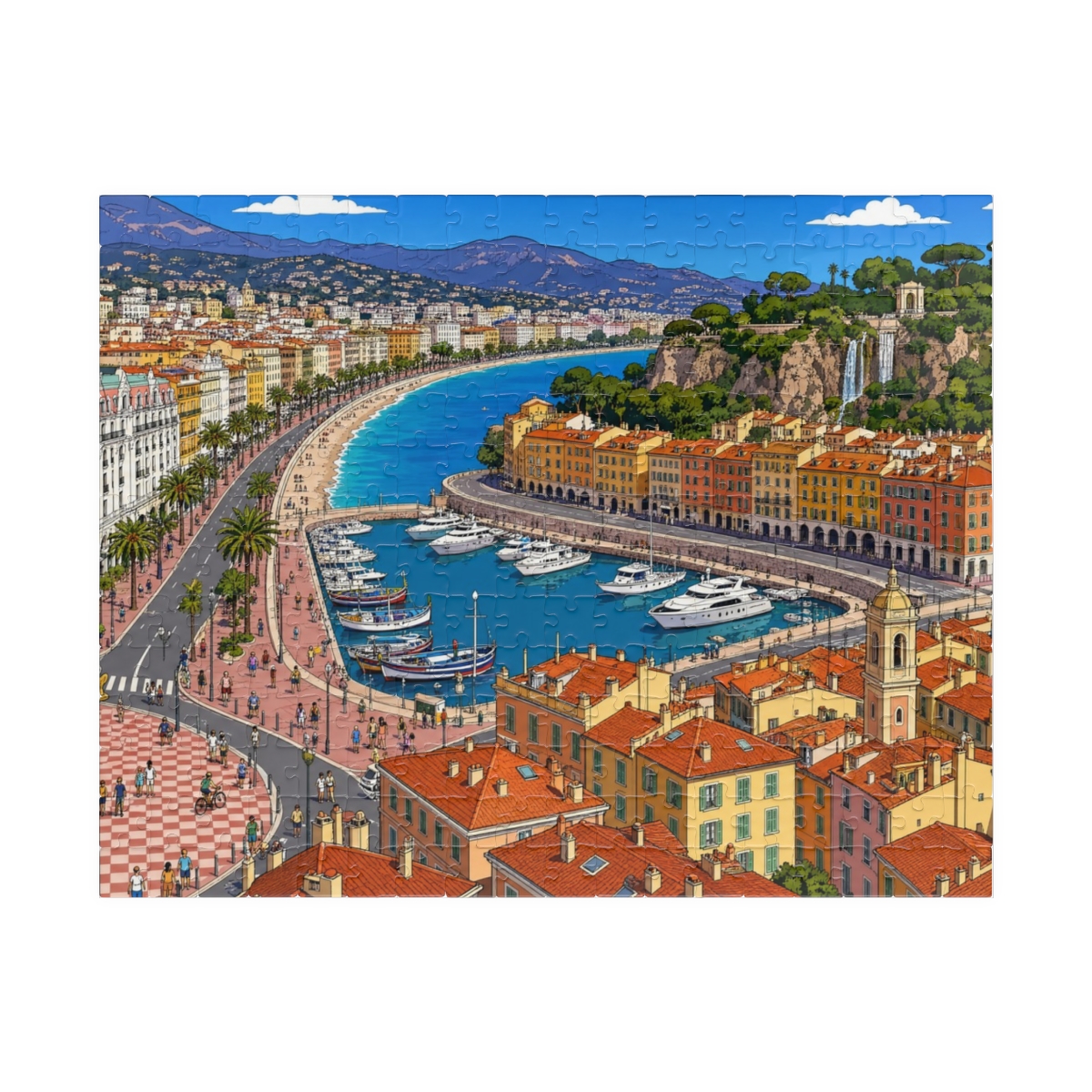 Nice city puzzle