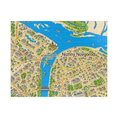 Nizhniy Novgorod Map Puzzle
