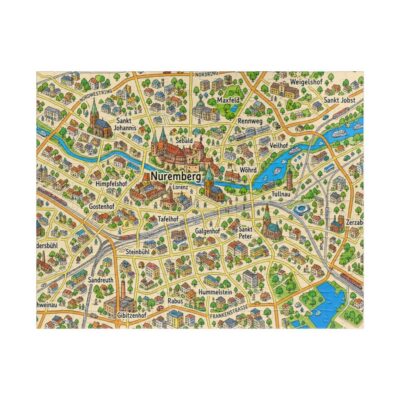 Nuremberg Map Puzzle