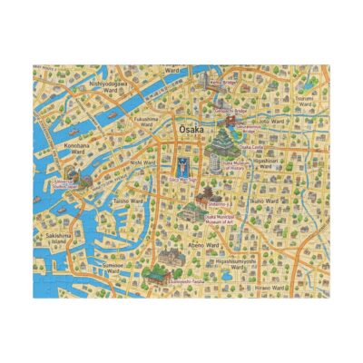 Ōsaka — Map Puzzle