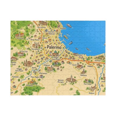 Palermo — Map Puzzle