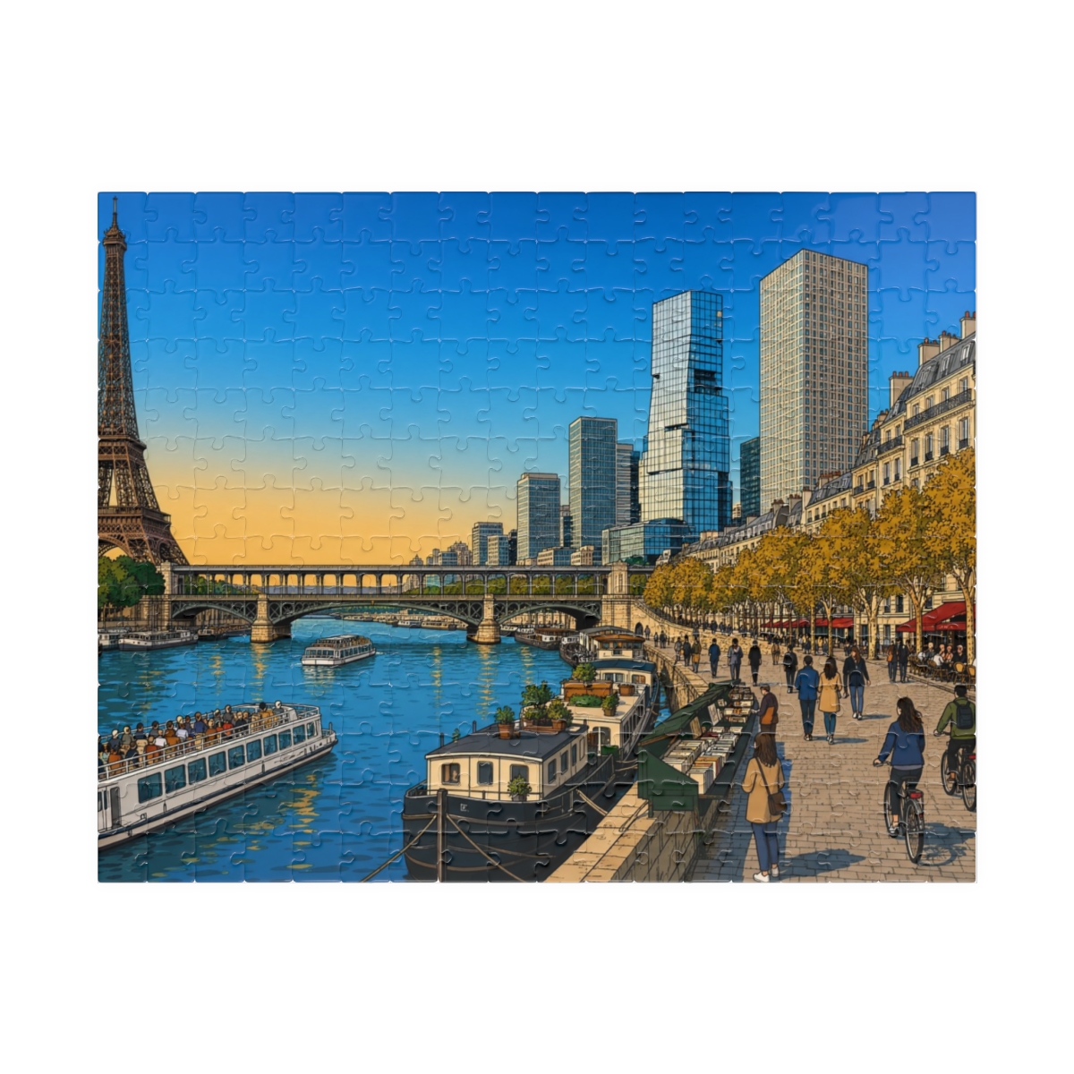 Paris city puzzle