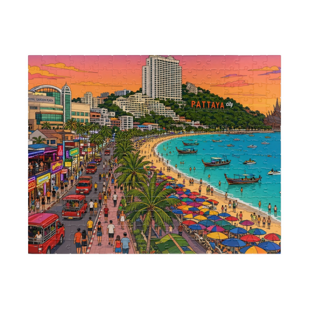 Phatthaya city puzzle