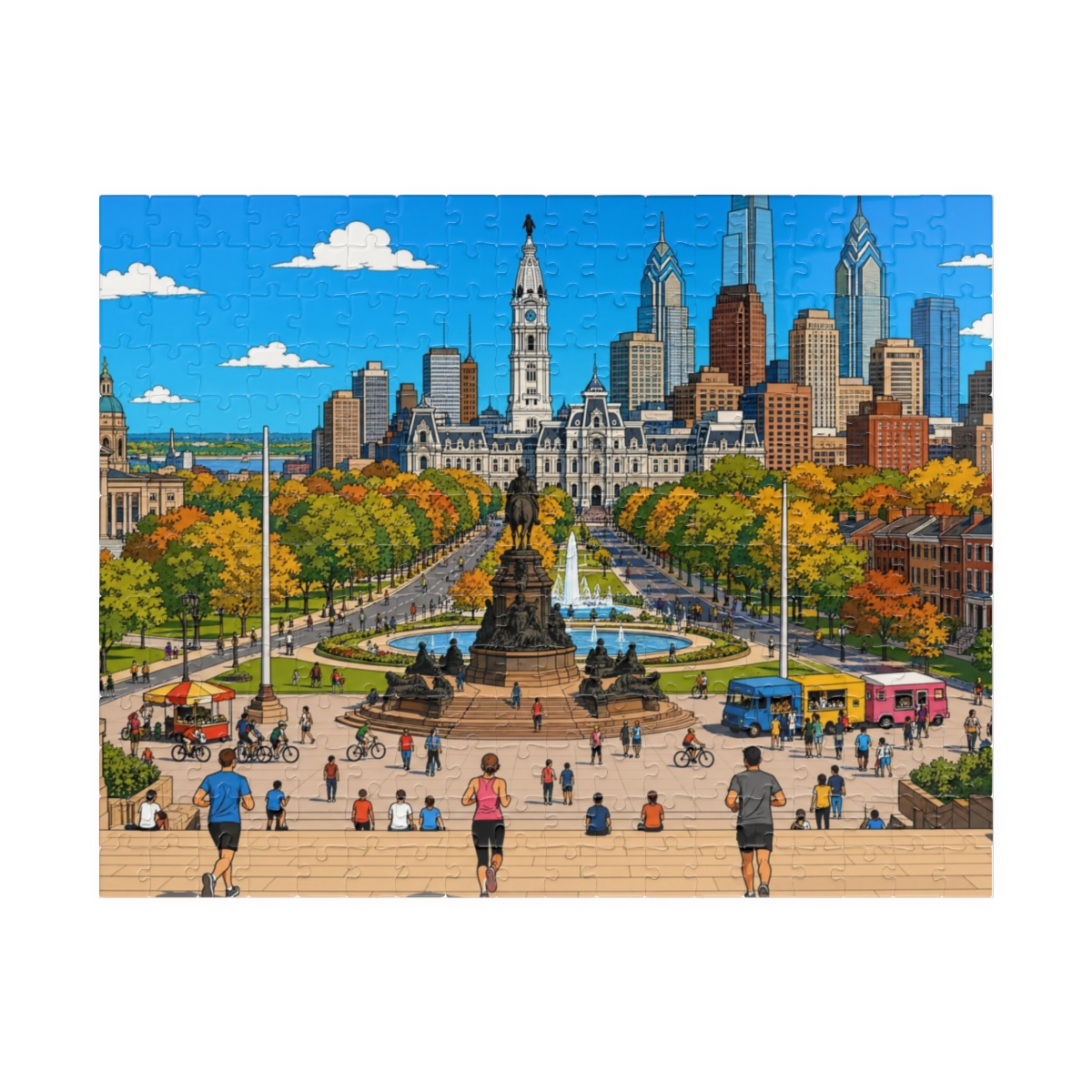 Philadelphia city puzzle