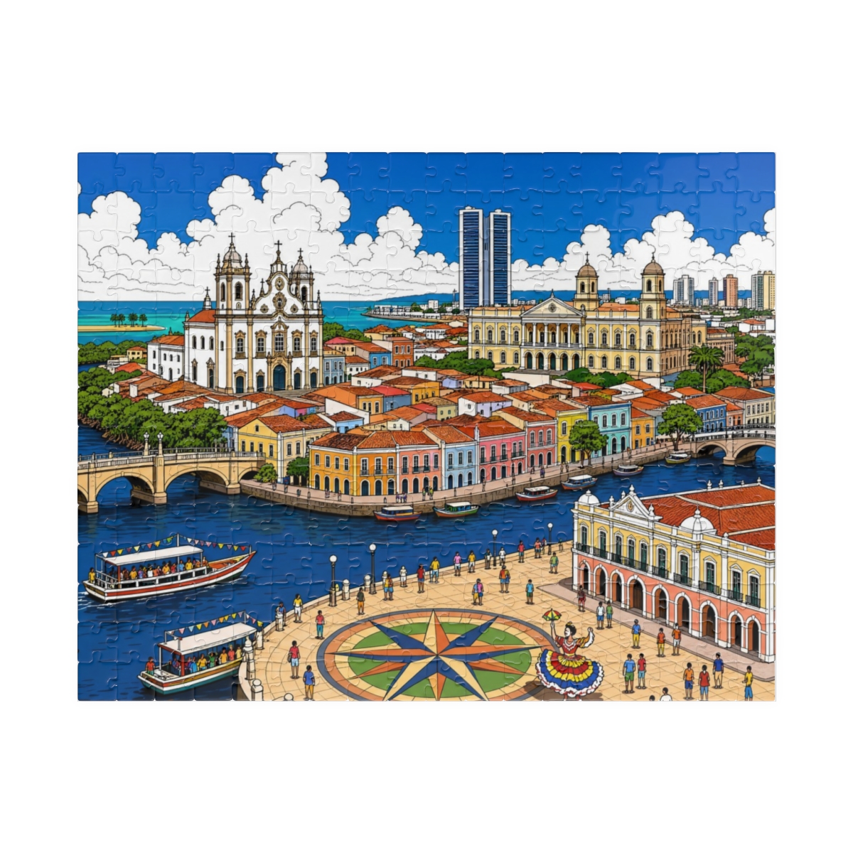 Recife city puzzle