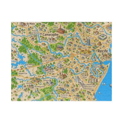 Recife — Map Puzzle
