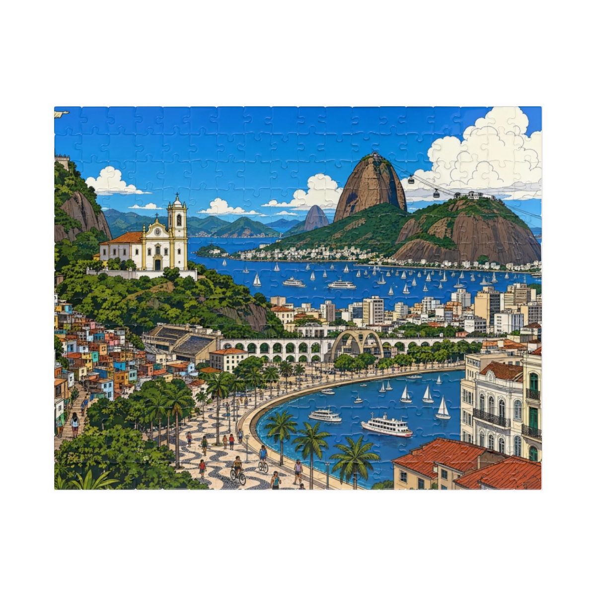 Rio de Janeiro city puzzle