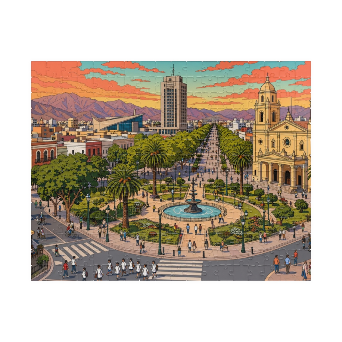 San Juan city puzzle