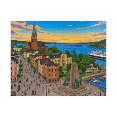 Sandefjord City Puzzle