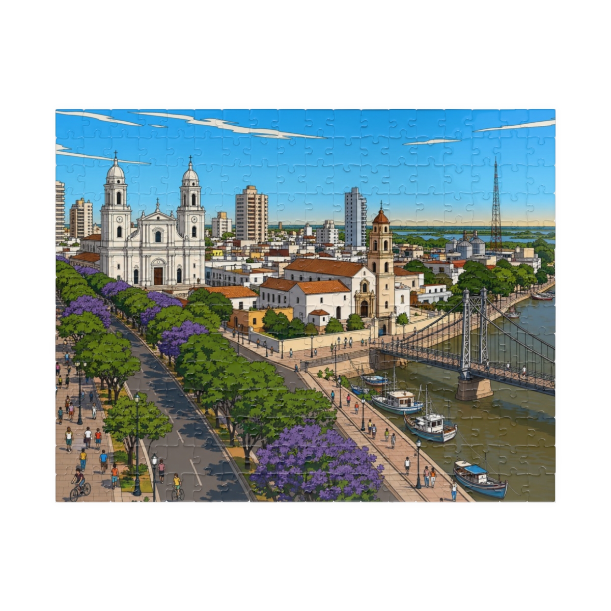 Santa Fe city puzzle
