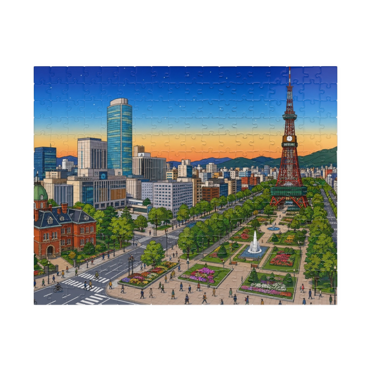 Sapporo city puzzle