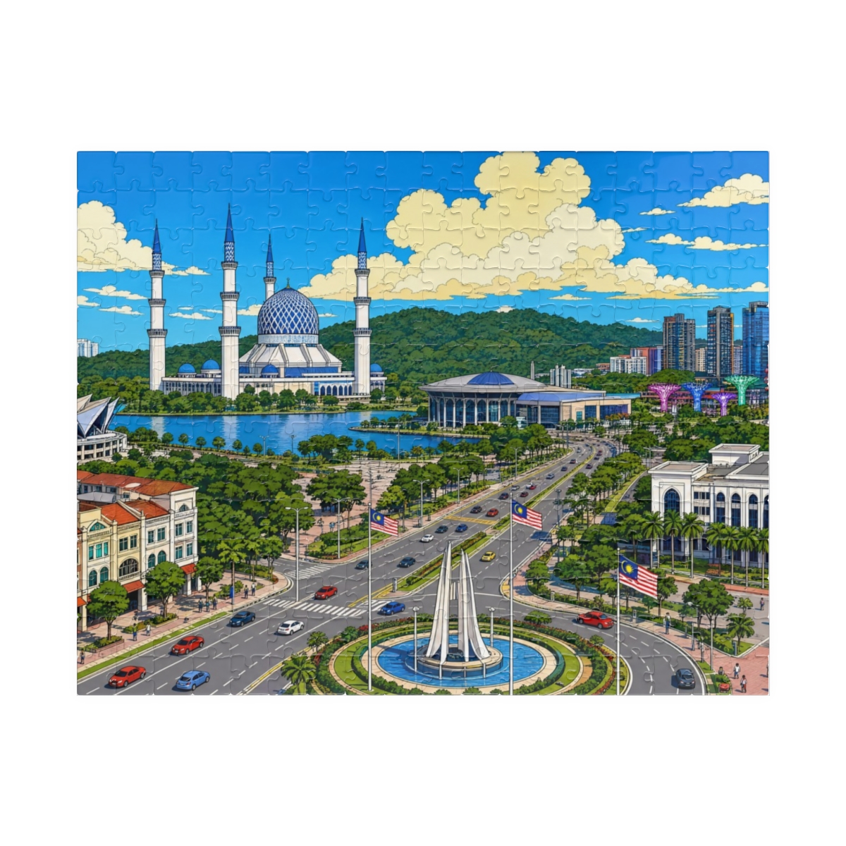 Shah Alam city puzzle