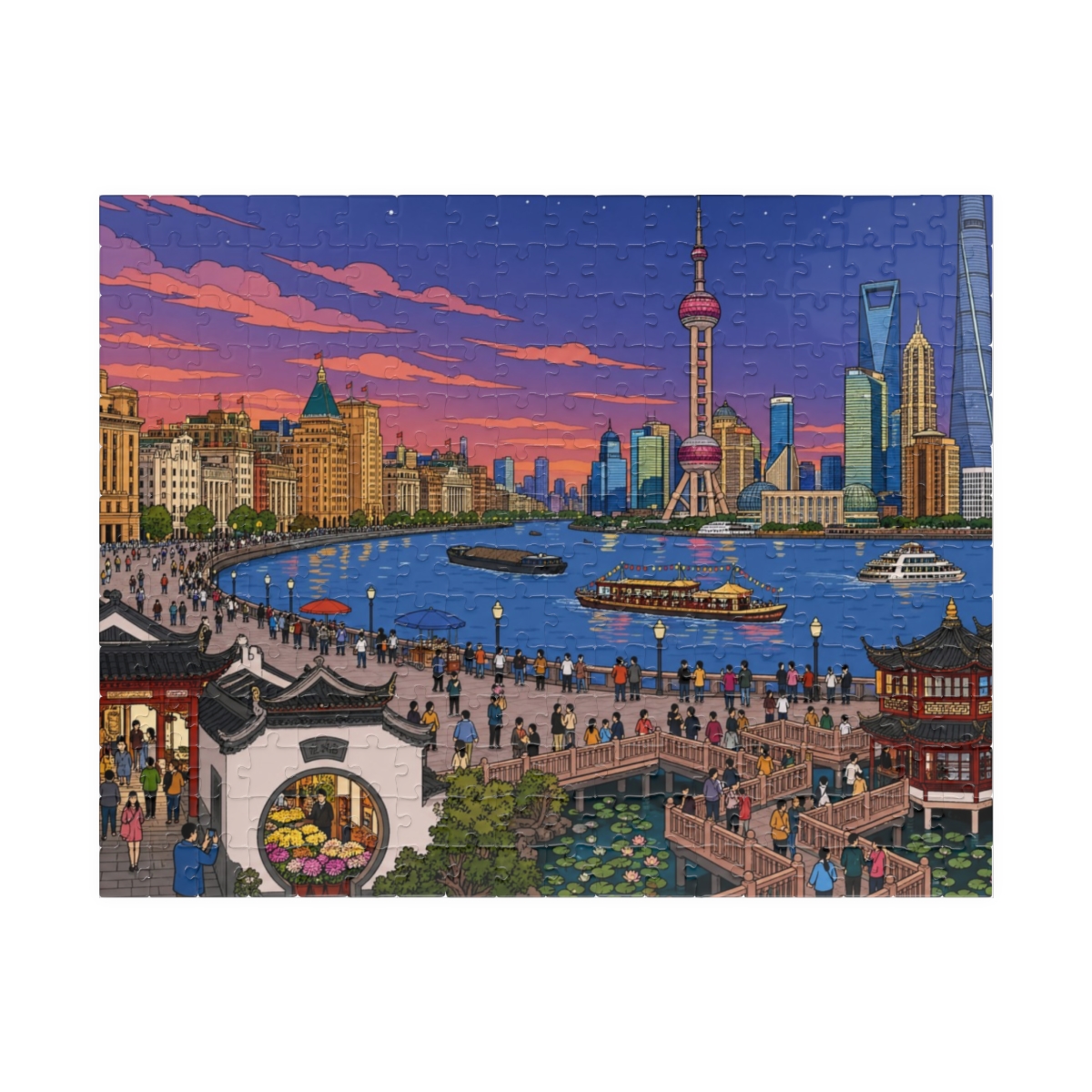 Shanghai city puzzle