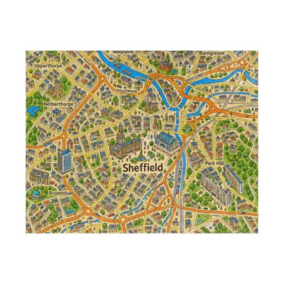 Sheffield — Map Puzzle