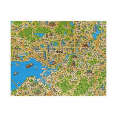 Shenzhen — Map Puzzle