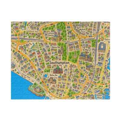 Southampton — Map Puzzle