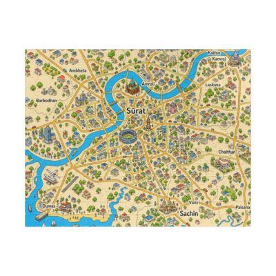 Sūrat — Map Puzzle