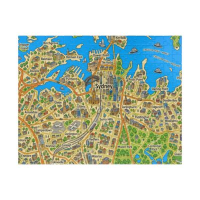 Sydney — Map Puzzle