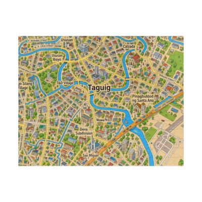 Taguig City — Map Puzzle