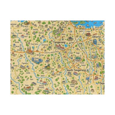 Tangerang — Map Puzzle