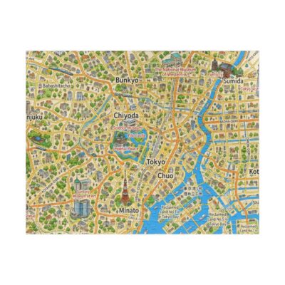 Tokyo Map Puzzle