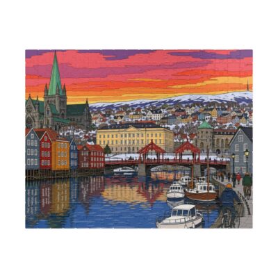 Trondheim City Puzzle