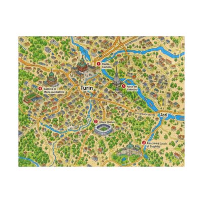 Turin — Map Puzzle