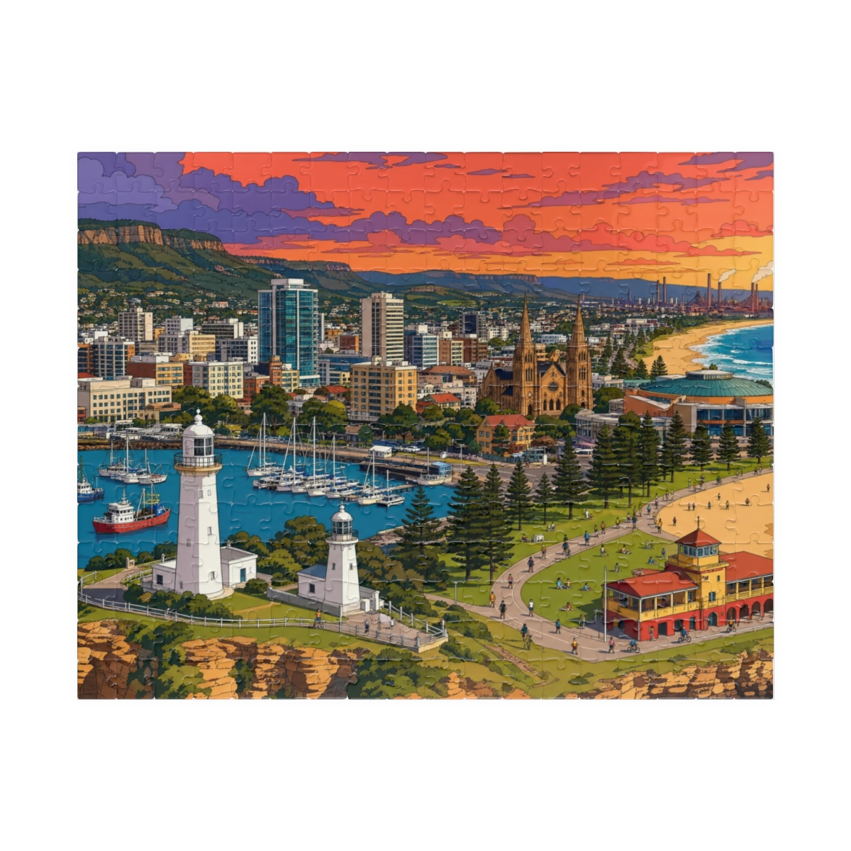 Wollongong city puzzle
