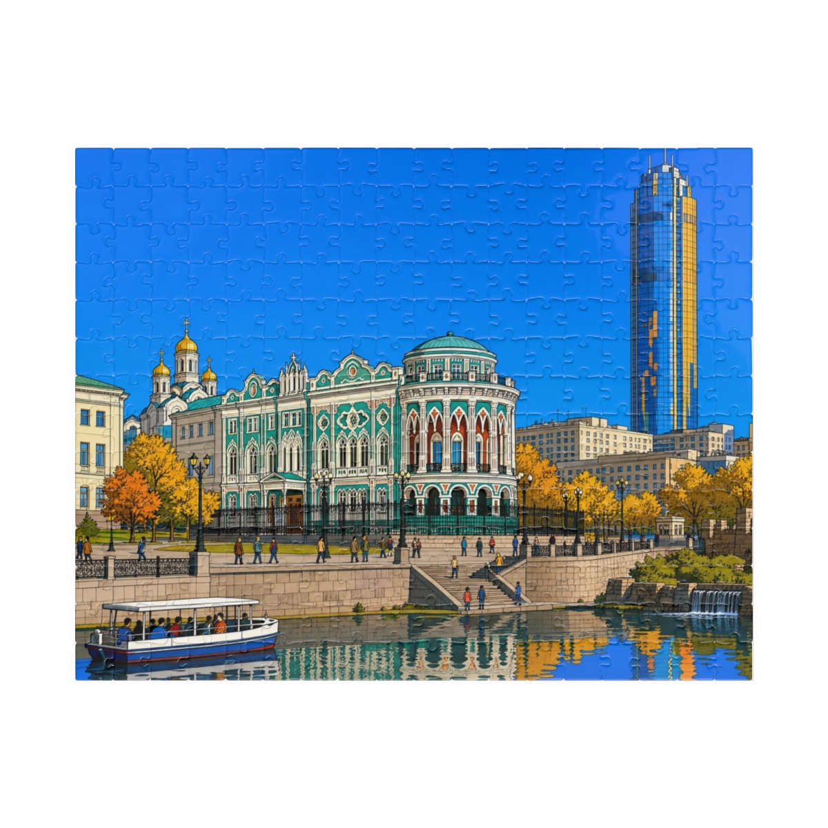 Yekaterinburg city puzzle