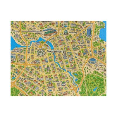 Yekaterinburg — Map Puzzle