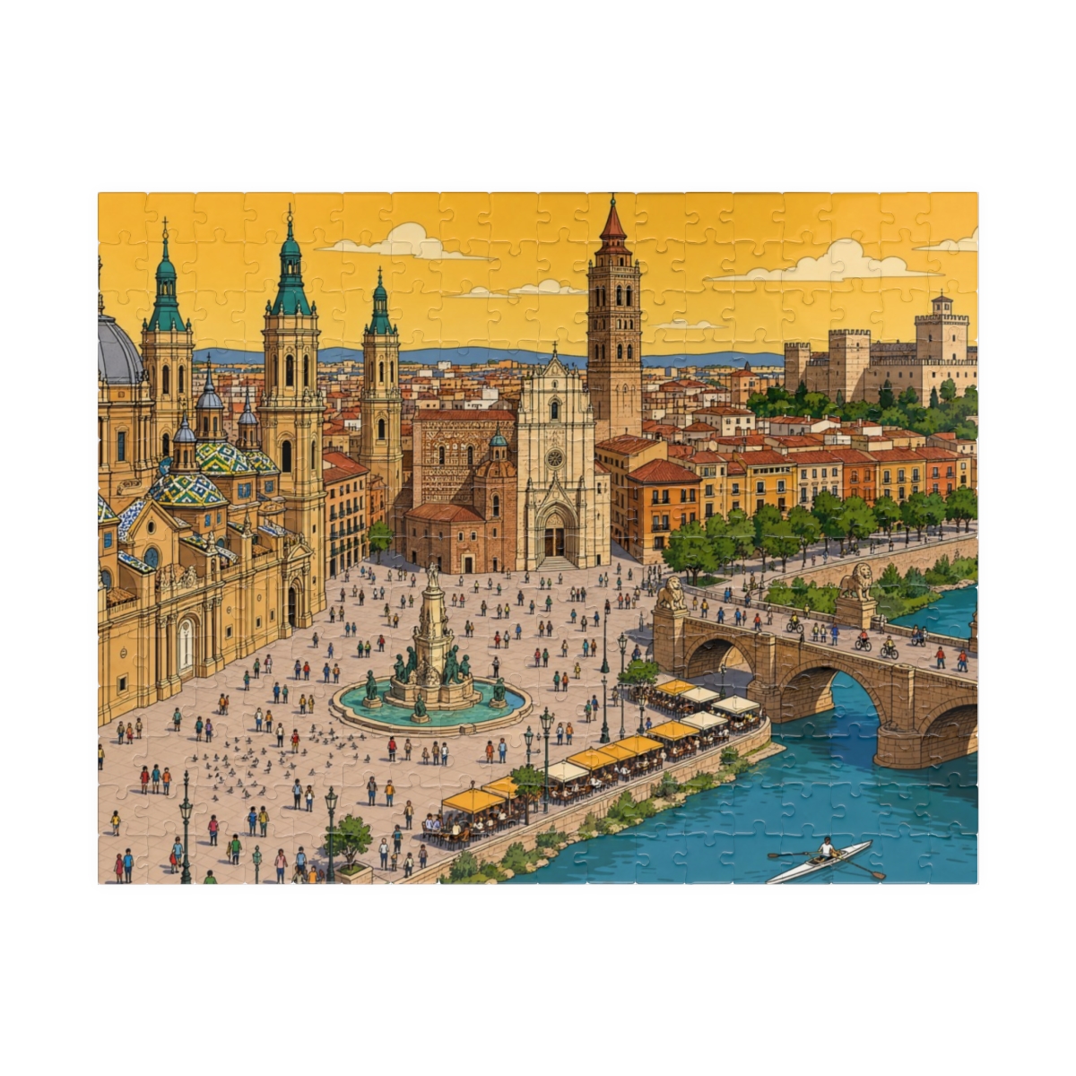 Zaragoza city puzzle