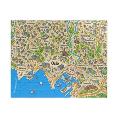 Oslo — Map Puzzle