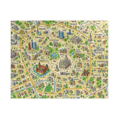 Milan — Map Puzzle
