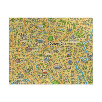 Quezon City — Map Puzzle
