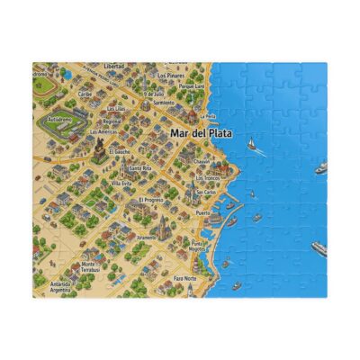 Mar del Plata — Map Puzzle