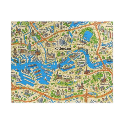 Rotterdam — Map Puzzle