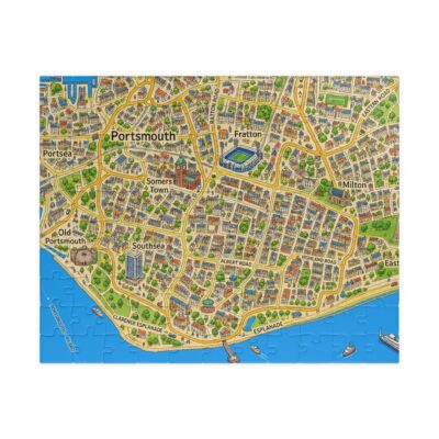 Portsmouth — Map Puzzle