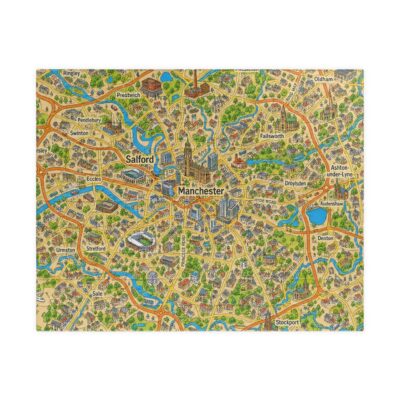 Manchester — Map Puzzle