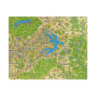 Brasília — Map Puzzle