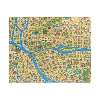 Guangzhou — Map Puzzle