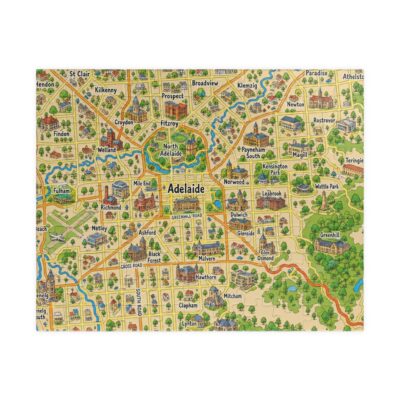 Adelaide — Map Puzzle