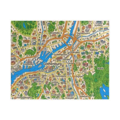 Gothenburg — Map Puzzle
