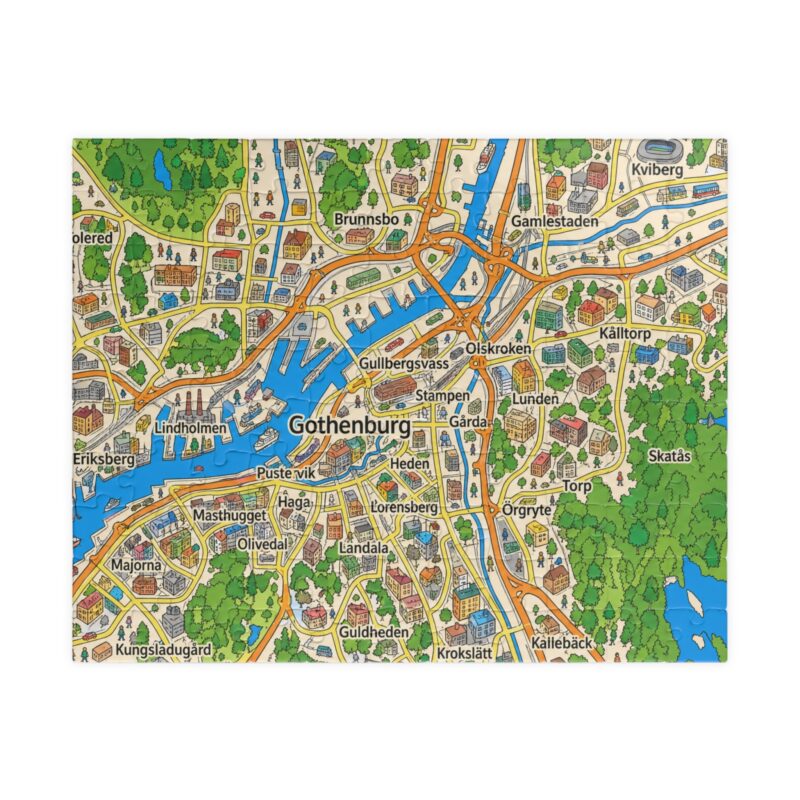 Gothenburg — Map Puzzle