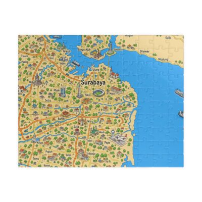 Surabaya — Map Puzzle