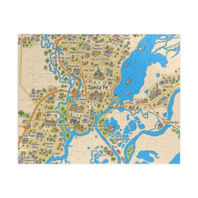 Santa Fe — Map Puzzle