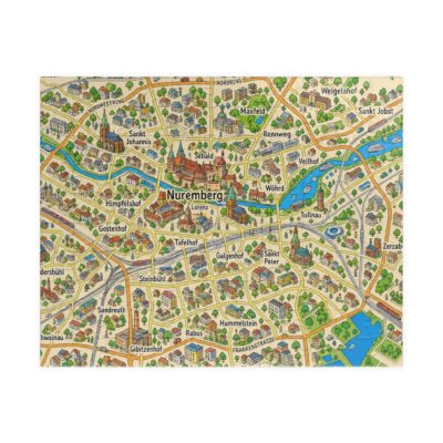 Nuremberg — Map Puzzle