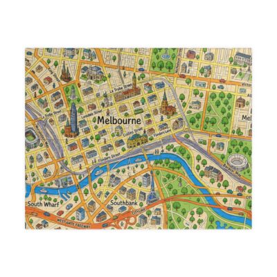 Melbourne — Map Puzzle